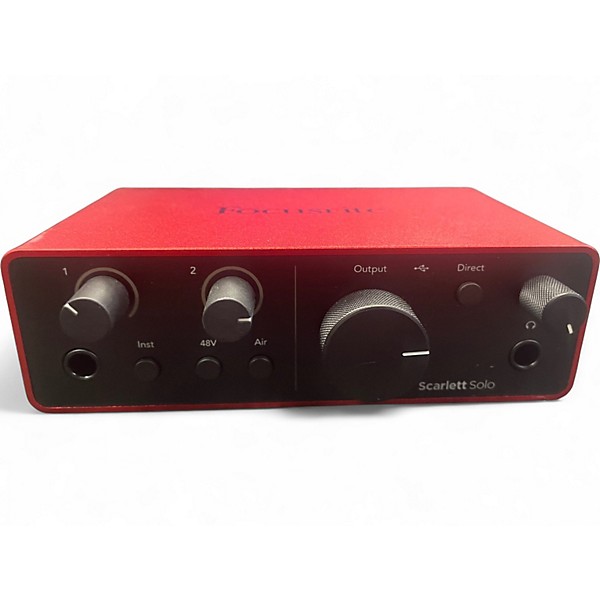 Used Focusrite Scarlett Solo Studio Gen 4
