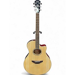 Used Yamaha APX600 Natural Acoustic Electric Guitar