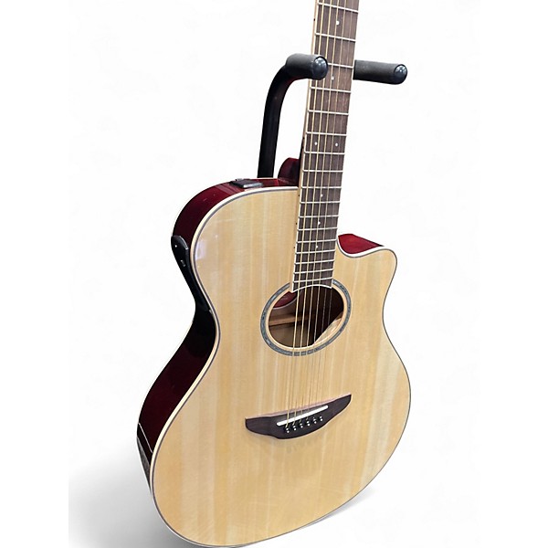 Used Yamaha APX600 Natural Acoustic Electric Guitar