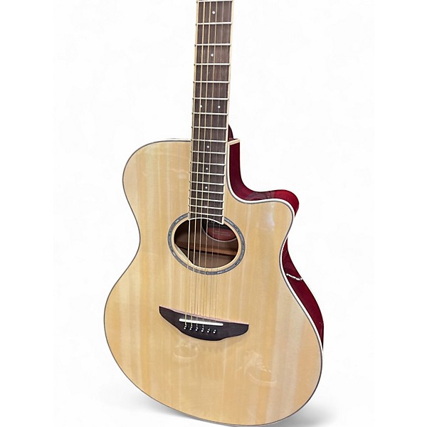 Used Yamaha APX600 Natural Acoustic Electric Guitar