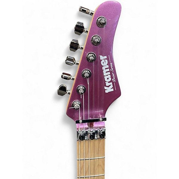 Used Kramer Pacer Classic purple passion metallic Solid Body Electric Guitar