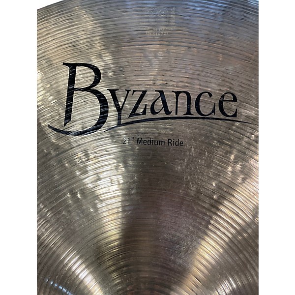 Used MEINL 21in Byzance Medium Ride Cymbal