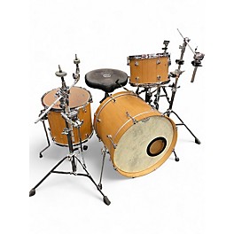 Used Ludwig 3 Piece SIGNET TREE BARK Drum Kit