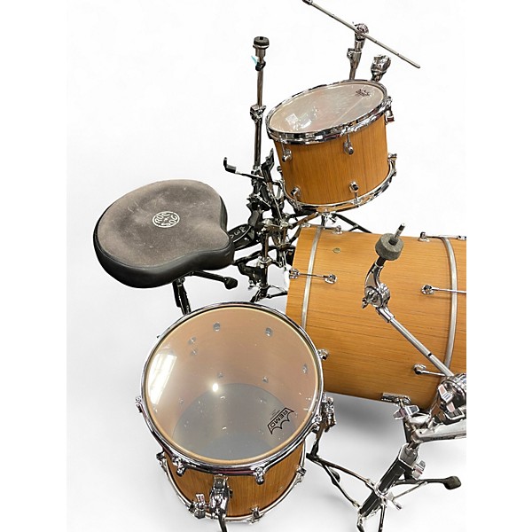 Used Ludwig 3 Piece SIGNET TREE BARK Drum Kit