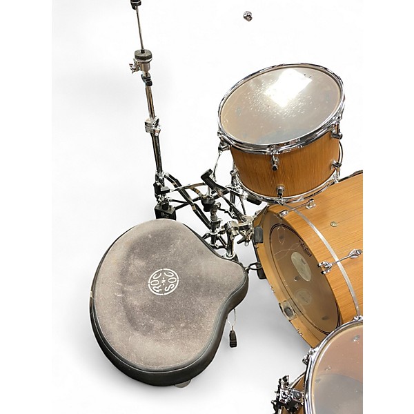 Used Ludwig 3 Piece SIGNET TREE BARK Drum Kit