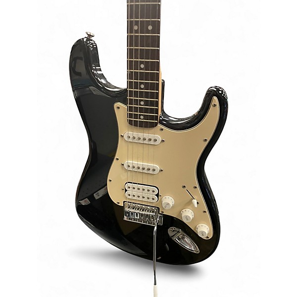 Used Fender Starcaster Black Hollow Body Electric Guitar
