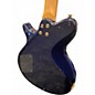 Used Hohner Pearl Blue Sapphire Solid Body Electric Guitar