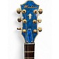 Used Hohner Pearl Blue Sapphire Solid Body Electric Guitar