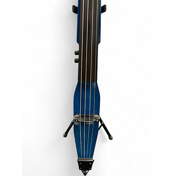 Used Stagg EDB 3/4 Transparent Blue Upright Bass