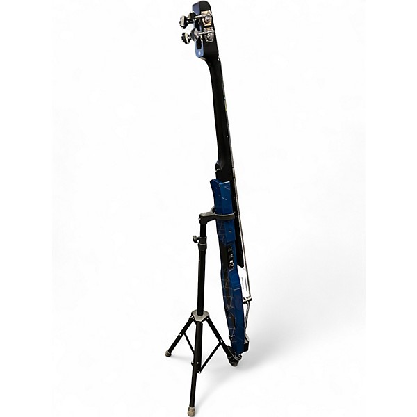 Used Stagg EDB 3/4 Transparent Blue Upright Bass