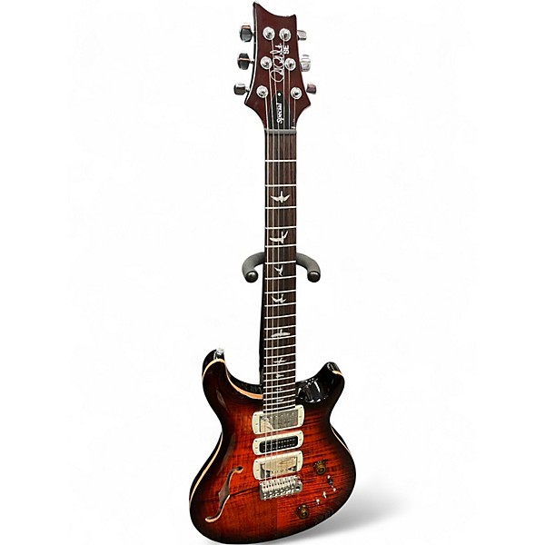 Used PRS SE Special Semi-Hollowbody Orange Tiger Hollow Body Electric Guitar