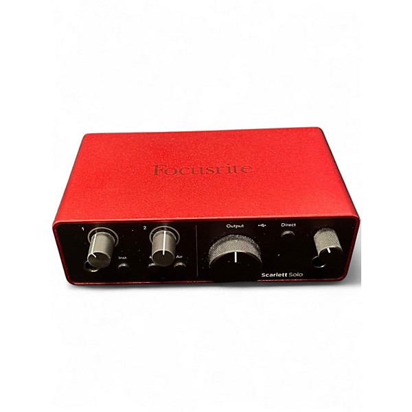 Used Focusrite Scarlett Solo Studio Gen 4 Audio Interface