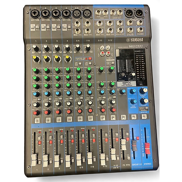 Used Yamaha MG12XUF Unpowered Mixer