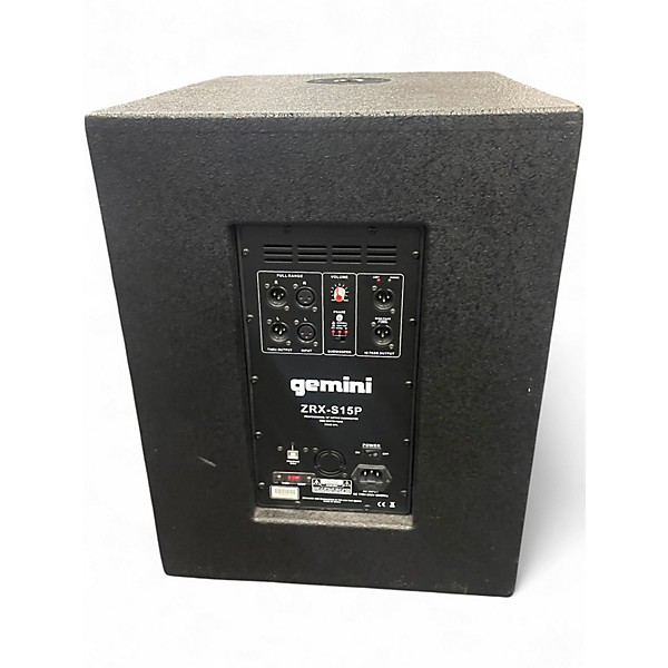 Used Gemini ZRX-S15P Powered Subwoofer
