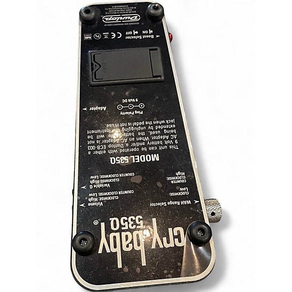 Used Dunlop 535Q Cry Baby Multi-Wah Effect Pedal