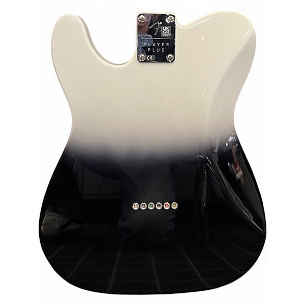 Used Fender Player Plus Telecaster Silver Smoke Solid Body Electric Guitar