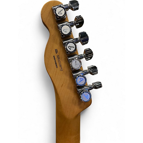 Used Fender Player Plus Telecaster Silver Smoke Solid Body Electric Guitar