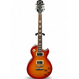 Used Epiphone LES PAUL 1960 TRIBUTE Cherry Sunburst Solid Body Electric Guitar