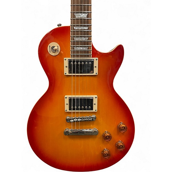 Used Epiphone LES PAUL 1960 TRIBUTE Cherry Sunburst Solid Body Electric Guitar