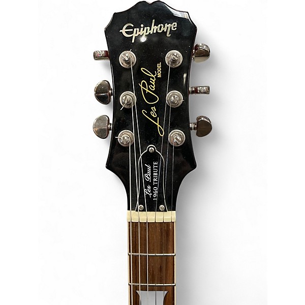 Used Epiphone LES PAUL 1960 TRIBUTE Cherry Sunburst Solid Body Electric Guitar