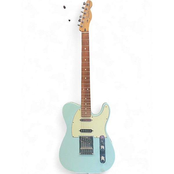 Used Fender Deluxe Nashville Telecaster BABY BLUE Solid Body Electric Guitar