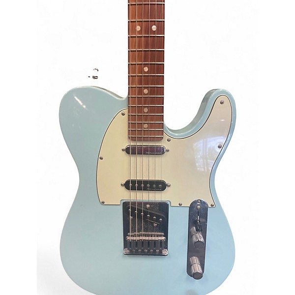 Used Fender Deluxe Nashville Telecaster BABY BLUE Solid Body Electric Guitar