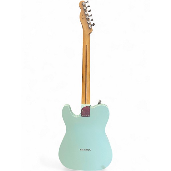 Used Fender Deluxe Nashville Telecaster BABY BLUE Solid Body Electric Guitar