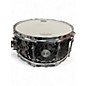 Used Mapex 6.5X14 Daisycutter hammered black chrome Drum