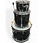 Used Mapex 4 Piece Saturn V Tour Black Strata Pearl Drum Kit