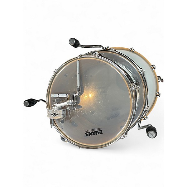 Used Mapex 4 Piece Saturn V Tour Black Strata Pearl Drum Kit