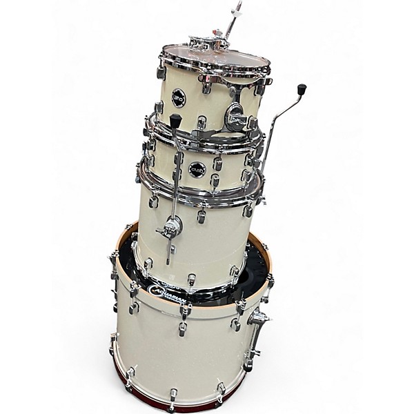 Used Crush Drums & Percussion 4 Piece Sublime Maple Snow White Drum Kit