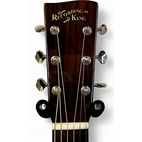 Used Recording King RO-328 Natural Acoustic Guitar