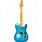 Used Leo Jaymez TELE-STYLE Blue Burst Solid Body Electric Guitar thumbnail