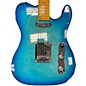 Used Leo Jaymez TELE-STYLE Blue Burst Solid Body Electric Guitar