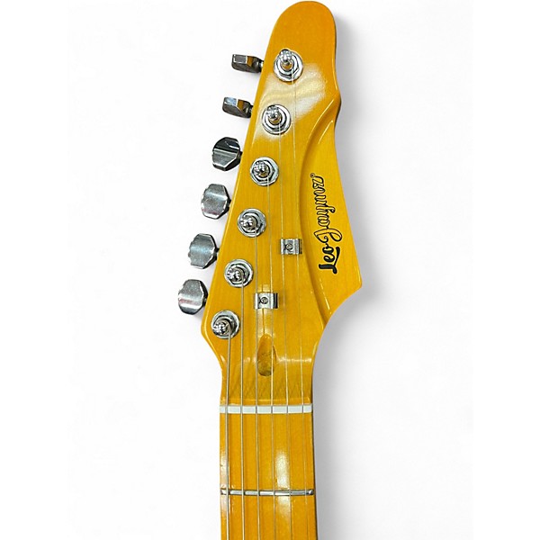 Used Leo Jaymez TELE-STYLE Blue Burst Solid Body Electric Guitar