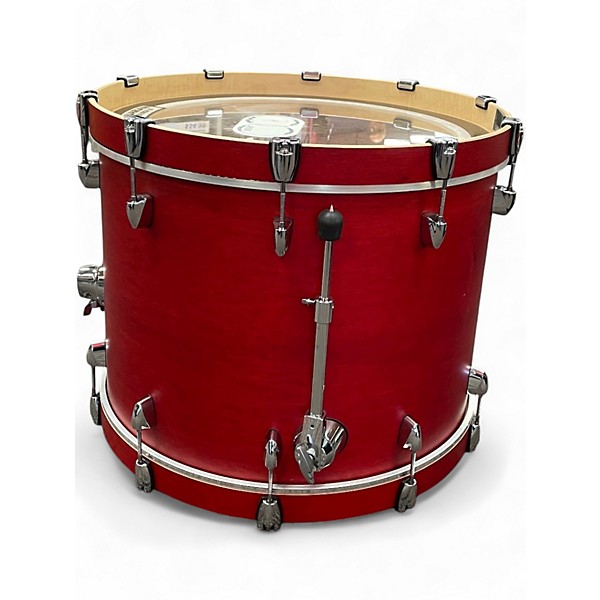 Used Yamaha 4 Piece Tour Custom Candy Apple Satin Drum Kit