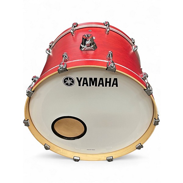 Used Yamaha 4 Piece Tour Custom Candy Apple Satin Drum Kit
