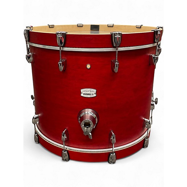 Used Yamaha 4 Piece Tour Custom Candy Apple Satin Drum Kit