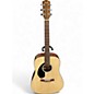 Used Fender CD60 Dreadnought Natural Acoustic Guitar thumbnail