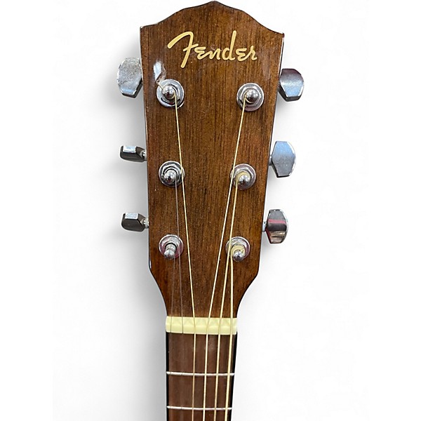 Used Fender CD60 Dreadnought Natural Acoustic Guitar