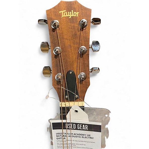 Used Taylor Academy 12E NATURAL Acoustic Electric Guitar