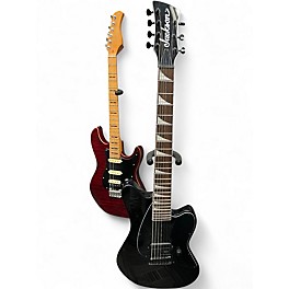 Used Jackson X Series Surfcaster SC HT7 Black Solid Body Electric Guitar