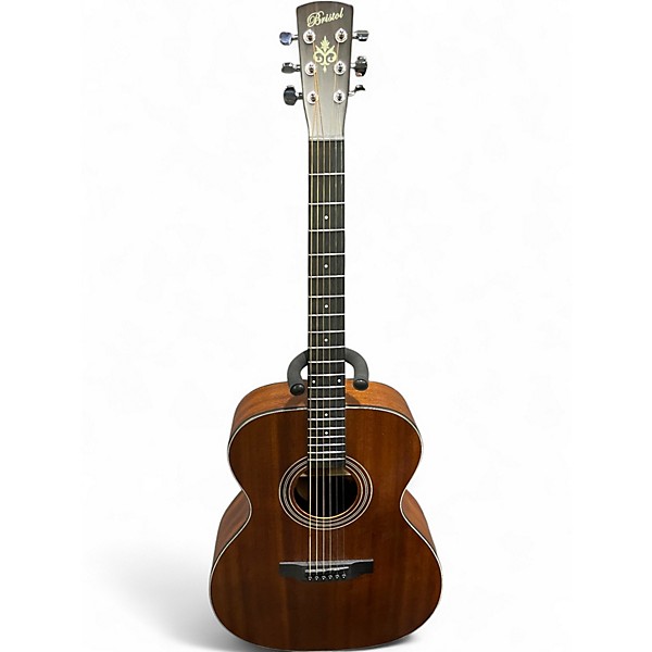 Used Bristol BM-15 Natural Acoustic Guitar
