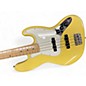 Used Fender Player Jazz Bass Yellow Electric Bass Guitar