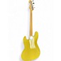 Used Fender Player Jazz Bass Yellow Electric Bass Guitar