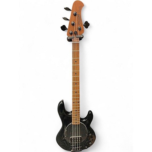 Used Sterling by Music Man Ray34 Sassafras Black Electric Bass Guitar