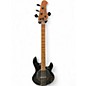 Used Sterling by Music Man Ray34 Sassafras Black Electric Bass Guitar thumbnail
