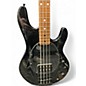 Used Sterling by Music Man Ray34 Sassafras Black Electric Bass Guitar