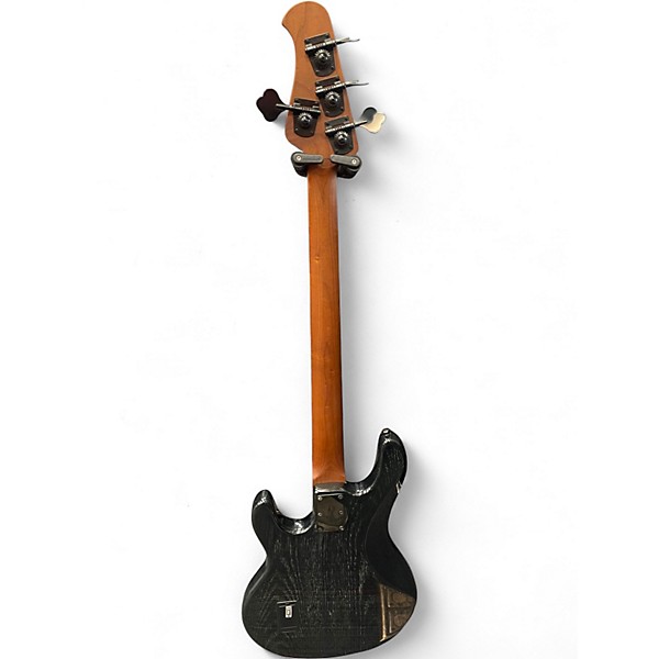 Used Sterling by Music Man Ray34 Sassafras Black Electric Bass Guitar