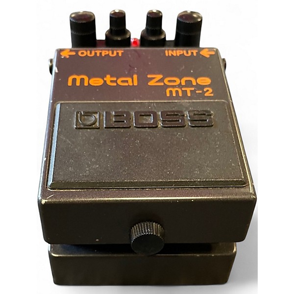 Used BOSS MT2 Metal Zone Distortion Effect Pedal
